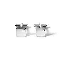 Gemelli Comete Uomo Senior in Acciaio chirurgico (316L) Diamante UGM102N - UGM102N